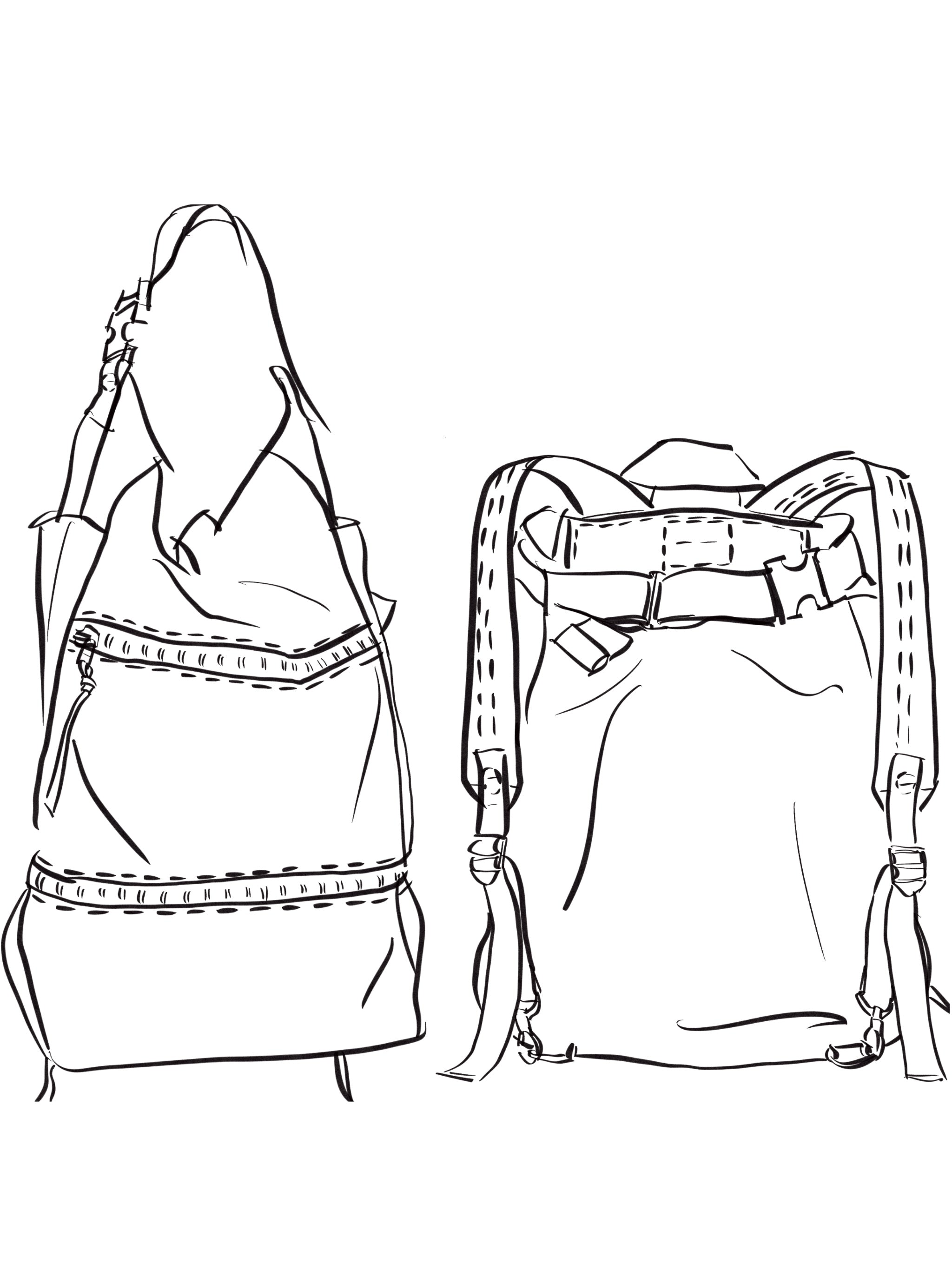 designing a backpack for grownups - shortyLOVE